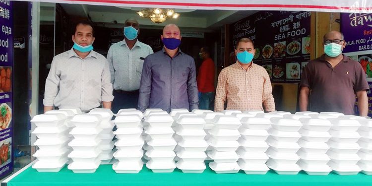 থাইল্যান্ডে থাই-বাংলা কমিউনিটি পাতায়ার খাদ্য বিতরণ কর্মসূচি পালন