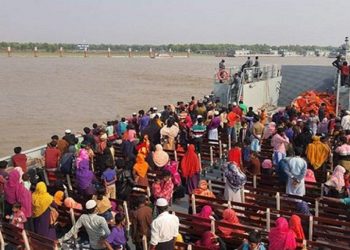 চতুর্থ ধাপে ভাসানচরের পথে আরও ২০১৪ রোহিঙ্গা