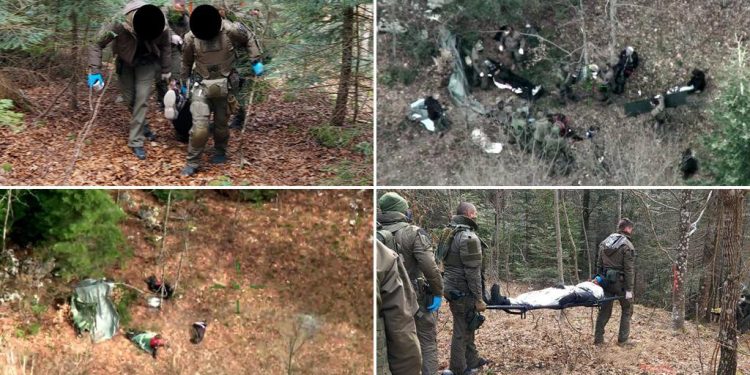 ক্রোয়েশিয়ার জঙ্গল দিয়ে হেটে বর্ডারের দিকে যাবার পথে মাইন বিস্ফোরণে ১ জন অভিবাসী নিহত, ১০ জন উদ্ধার