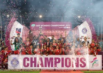 নারী সাফ চ্যাম্পিয়ন বাংলাদেশ