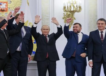 ইউক্রেনের চার অঞ্চলকে রাশিয়ার সঙ্গে যুক্ত করলেন পুতিন