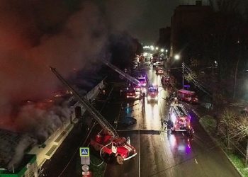 রাশিয়ার নৈশ ক্লাবে আগুন, নিহত ১৩