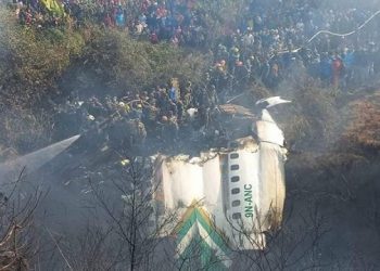 নেপালে ৭২ জনকে নিয়ে বিমান বিধ্বস্ত, ৪০ মরদেহ উদ্ধার