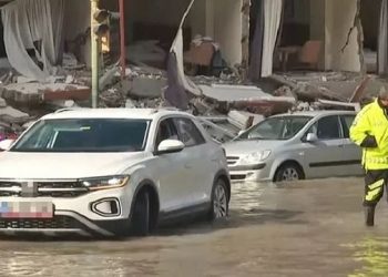 বাঁধ ভেঙে এবার সিরিয়ায় বন্যা