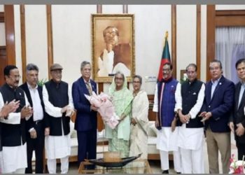 সাহাবুদ্দিন চুপ্পুকে প্রধানমন্ত্রীর অভিনন্দন