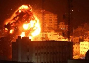 আবারও গাজায় ইসরায়েলের বিমান হামলা