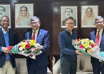 মার্কিন কাউন্সেলর ডেরেক শোলে ঢাকায়