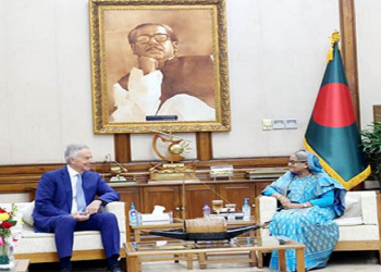 প্রধানমন্ত্রীর সঙ্গে সাক্ষাৎ টনি ব্লেয়ারের
