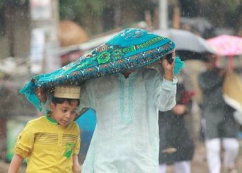ঈদের দিন সারাদেশে বৃষ্টির পূর্বাভাস