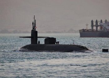 মধ্যপ্রাচ্যে মার্কিন পারমাণবিক সাবমেরিন মোয়াতেন