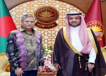 রাষ্ট্রপতির সঙ্গে সৌদি রাষ্ট্রদূতের সাক্ষাৎ