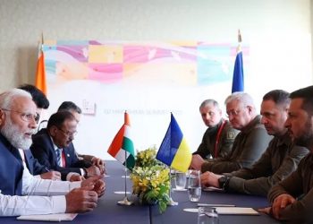 নরেন্দ্র মোদির সঙ্গে জেলেনস্কির সাক্ষাৎ