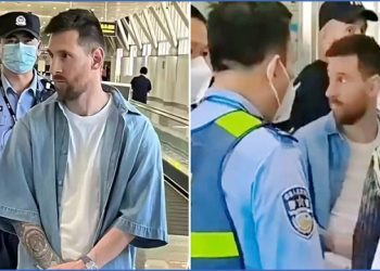 চীনের বিমানবন্দরে মেসিকে দুই ঘণ্টা আটকে রেখেছিল পুলিশ!