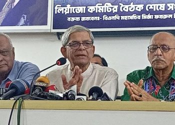 পদত্যাগ ছাড়া তাদের সঙ্গে কোনো সংলাপ হবে না : মির্জা ফখরুল